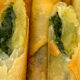 spring roll spinach